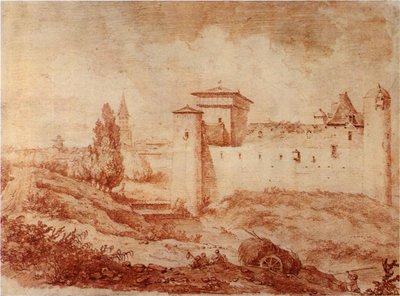 Nègrepelisse Castle near Montauban by Jean Honore Fragonard